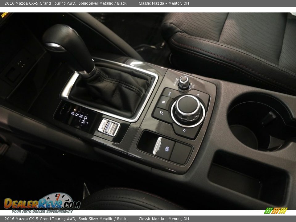 2016 Mazda CX-5 Grand Touring AWD Sonic Silver Metallic / Black Photo #17