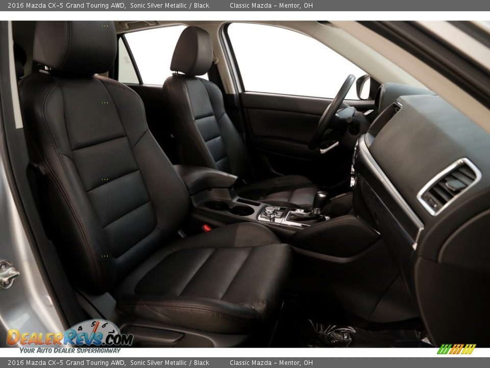 2016 Mazda CX-5 Grand Touring AWD Sonic Silver Metallic / Black Photo #18
