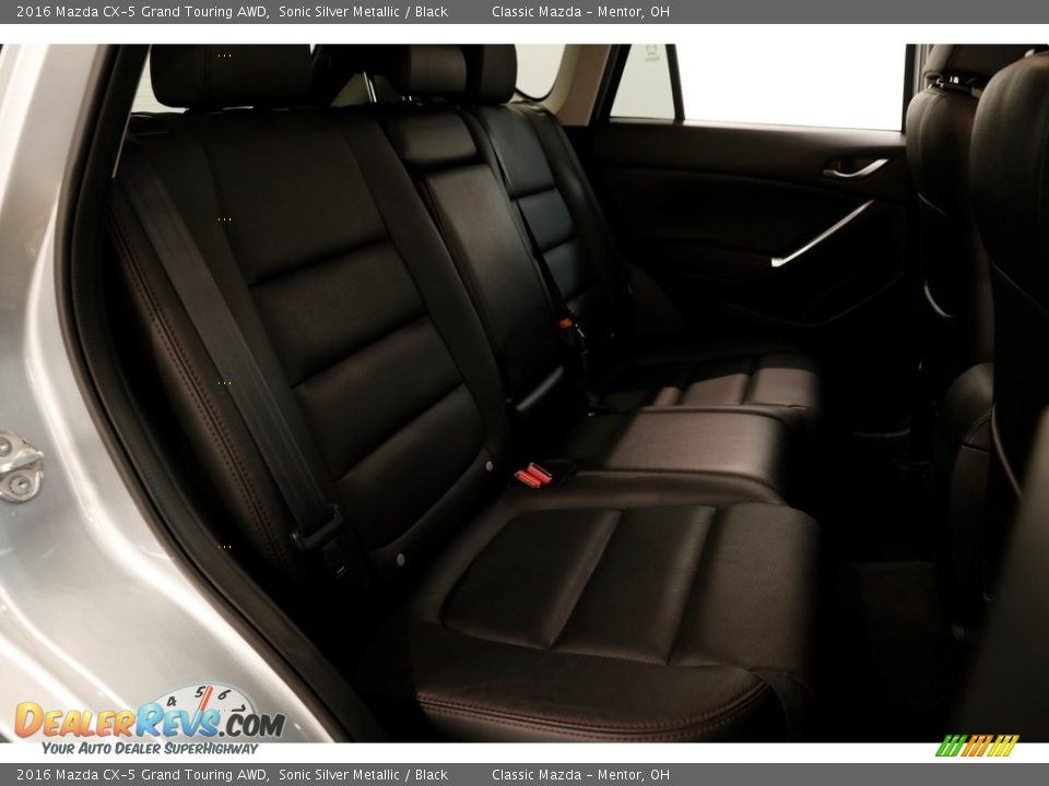 2016 Mazda CX-5 Grand Touring AWD Sonic Silver Metallic / Black Photo #19