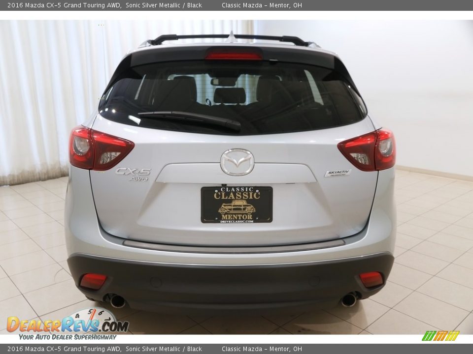 2016 Mazda CX-5 Grand Touring AWD Sonic Silver Metallic / Black Photo #21
