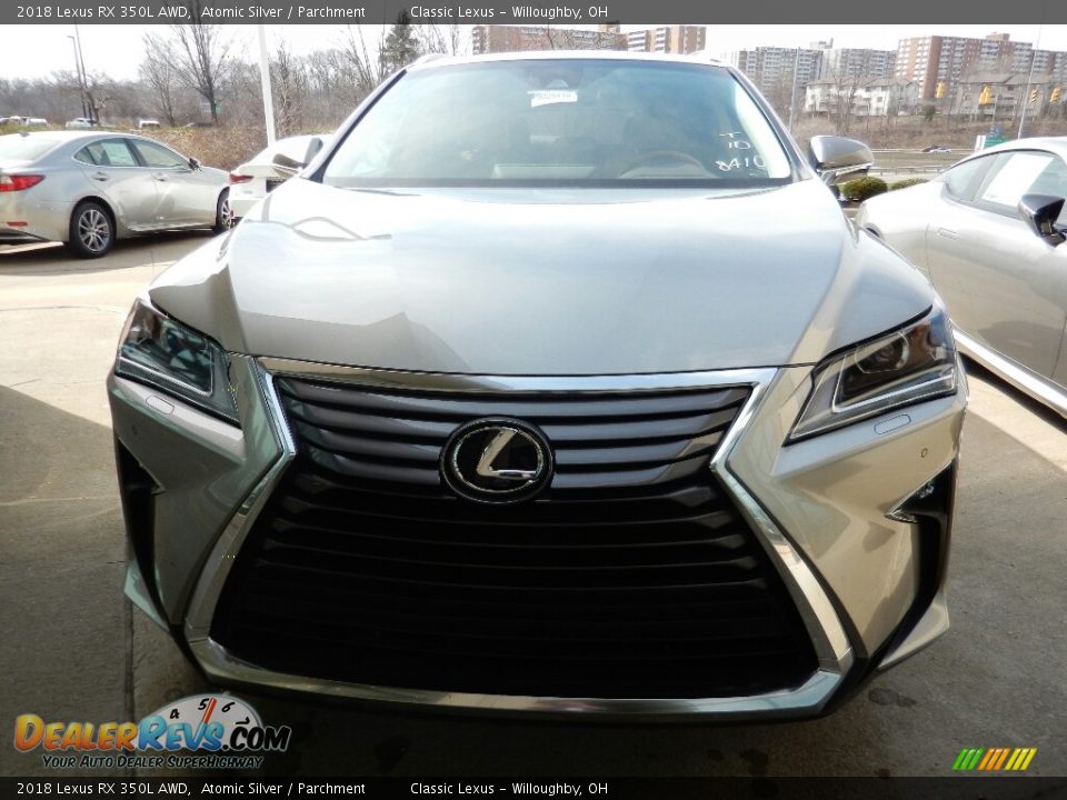 2018 Lexus RX 350L AWD Atomic Silver / Parchment Photo #1