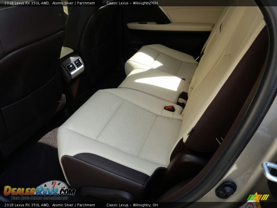 2018 Lexus RX 350L AWD Atomic Silver / Parchment Photo #4