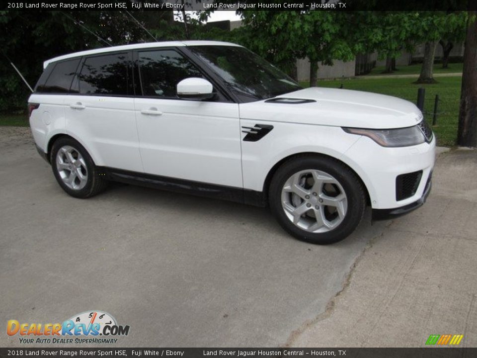 2018 Land Rover Range Rover Sport HSE Fuji White / Ebony Photo #1
