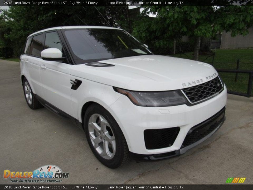2018 Land Rover Range Rover Sport HSE Fuji White / Ebony Photo #2