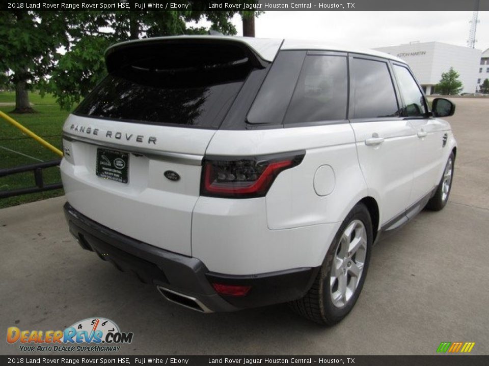 2018 Land Rover Range Rover Sport HSE Fuji White / Ebony Photo #7
