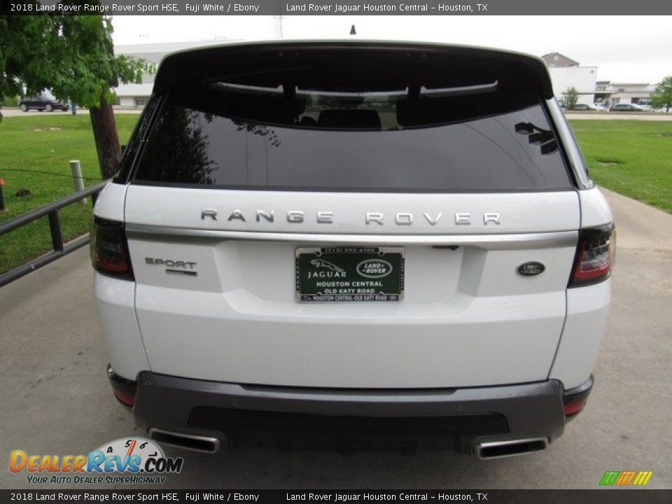 2018 Land Rover Range Rover Sport HSE Fuji White / Ebony Photo #8