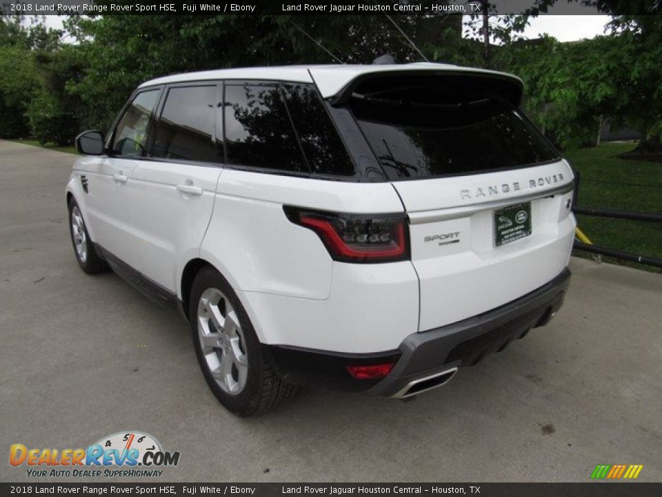 2018 Land Rover Range Rover Sport HSE Fuji White / Ebony Photo #12