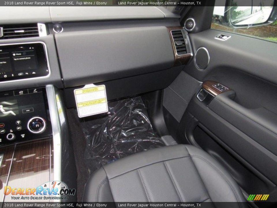 2018 Land Rover Range Rover Sport HSE Fuji White / Ebony Photo #15