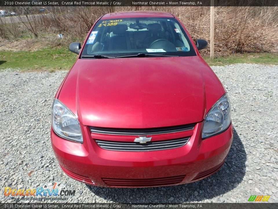2010 Chevrolet Cobalt LS Sedan Crystal Red Tintcoat Metallic / Gray Photo #6