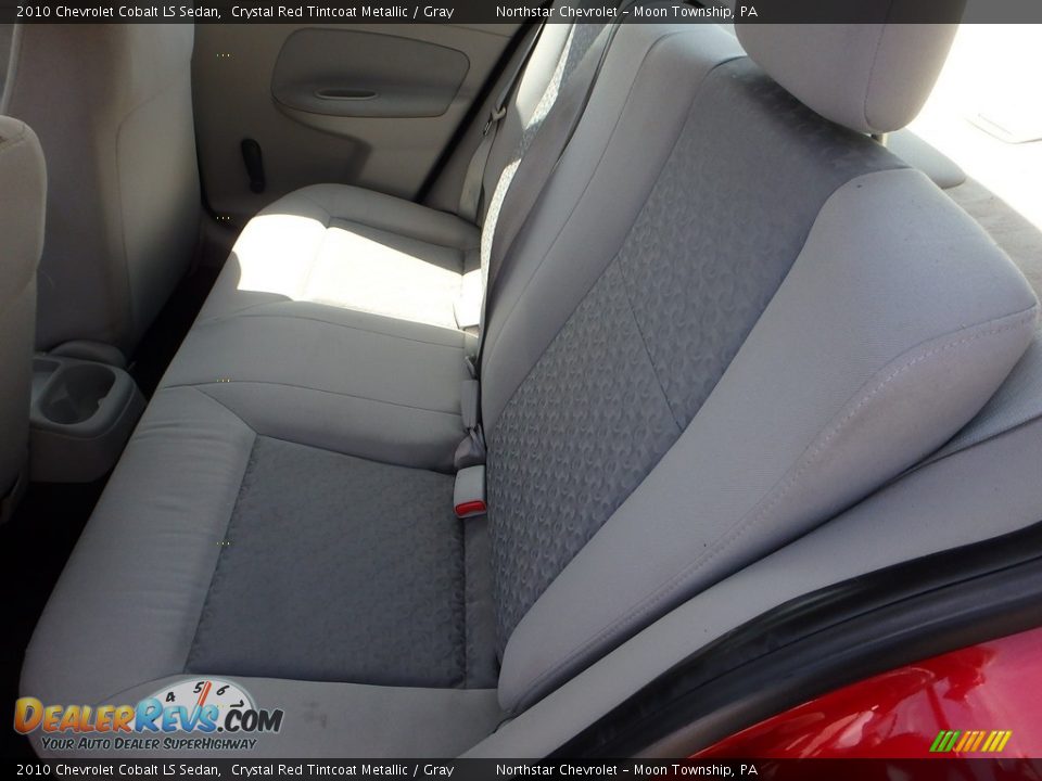 2010 Chevrolet Cobalt LS Sedan Crystal Red Tintcoat Metallic / Gray Photo #9