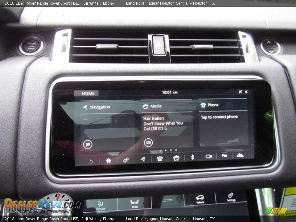 2018 Land Rover Range Rover Sport HSE Fuji White / Ebony Photo #32