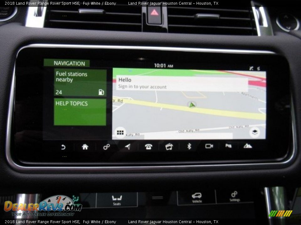 2018 Land Rover Range Rover Sport HSE Fuji White / Ebony Photo #33
