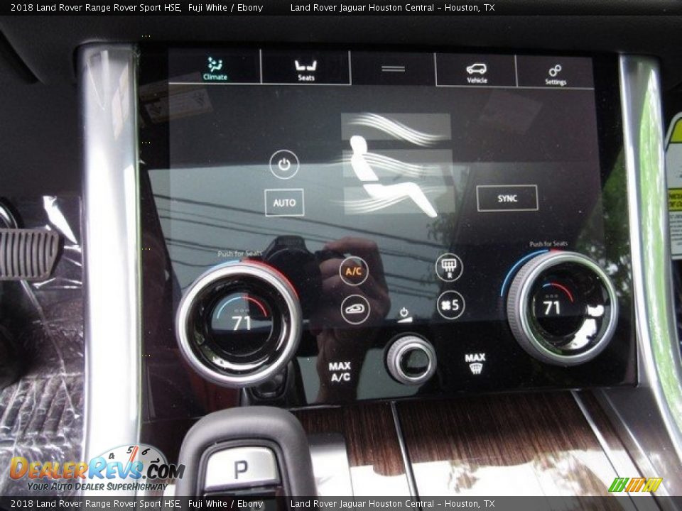 2018 Land Rover Range Rover Sport HSE Fuji White / Ebony Photo #35