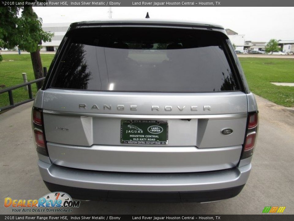 2018 Land Rover Range Rover HSE Indus Silver Metallic / Ebony Photo #8