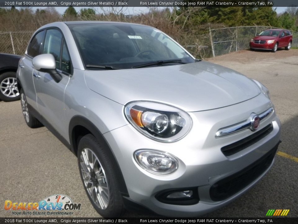 Front 3/4 View of 2018 Fiat 500X Lounge AWD Photo #7
