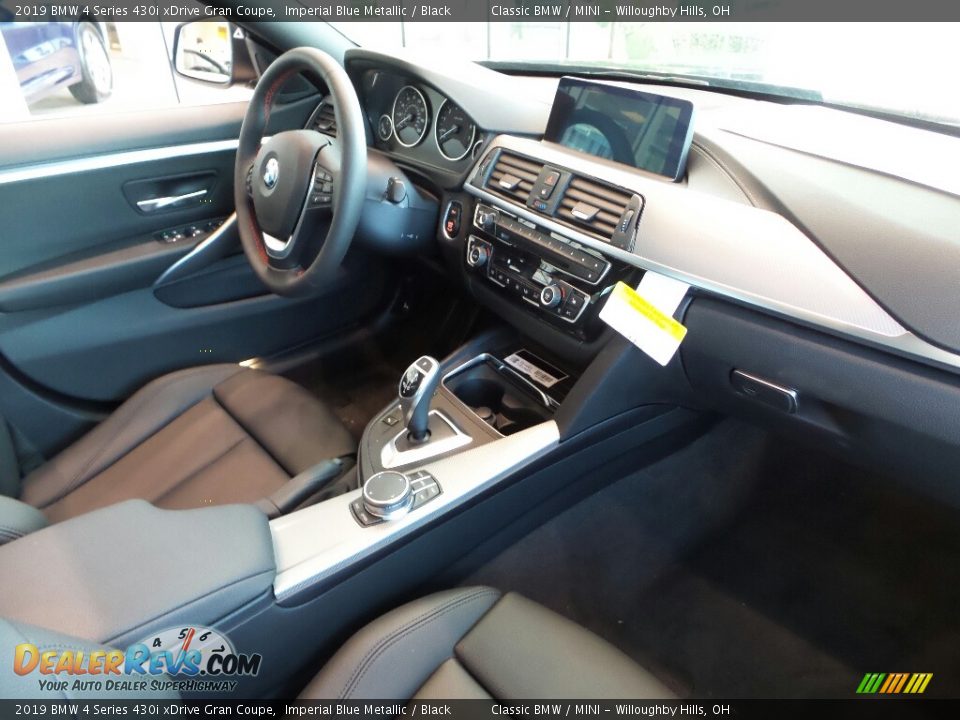 Black Interior - 2019 BMW 4 Series 430i xDrive Gran Coupe Photo #6