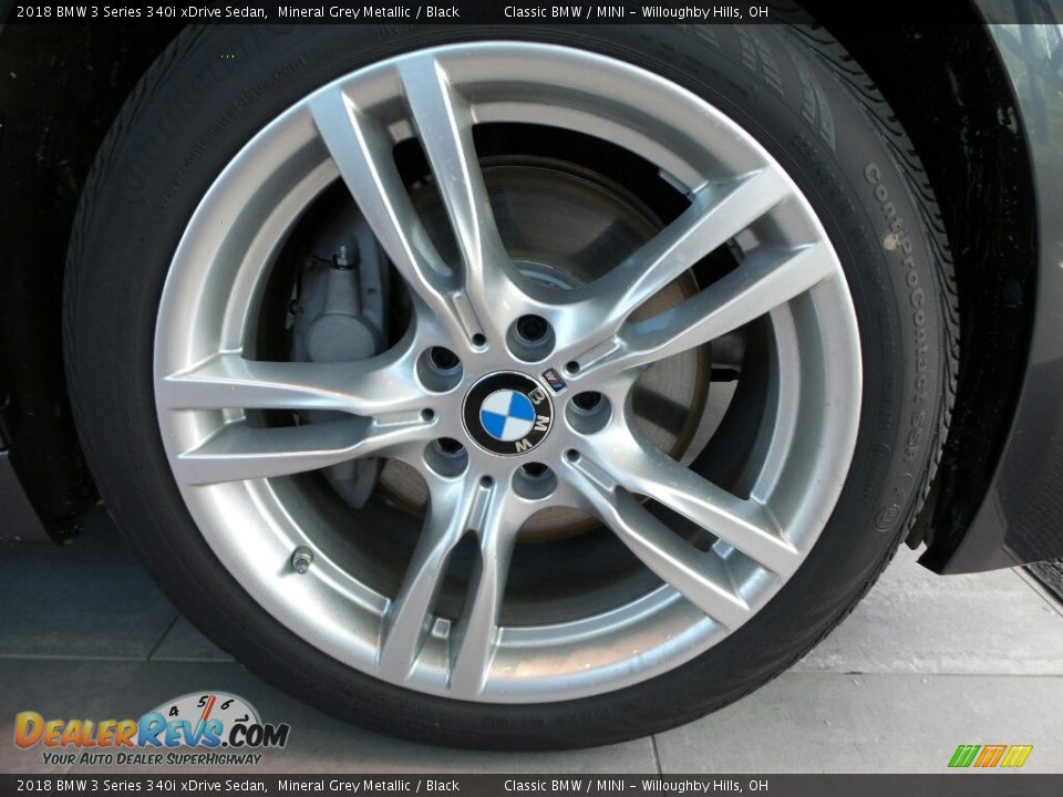 2018 BMW 3 Series 340i xDrive Sedan Mineral Grey Metallic / Black Photo #5