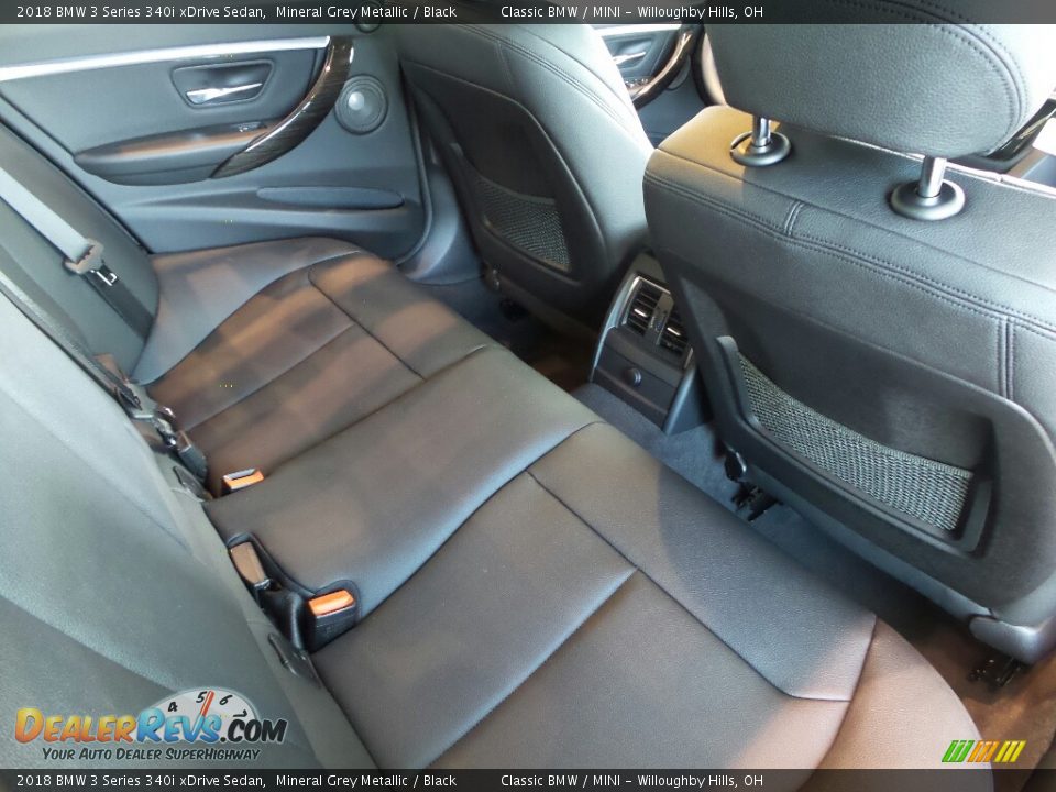 2018 BMW 3 Series 340i xDrive Sedan Mineral Grey Metallic / Black Photo #7