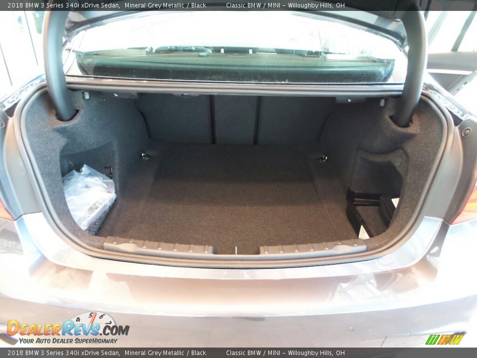 2018 BMW 3 Series 340i xDrive Sedan Mineral Grey Metallic / Black Photo #8
