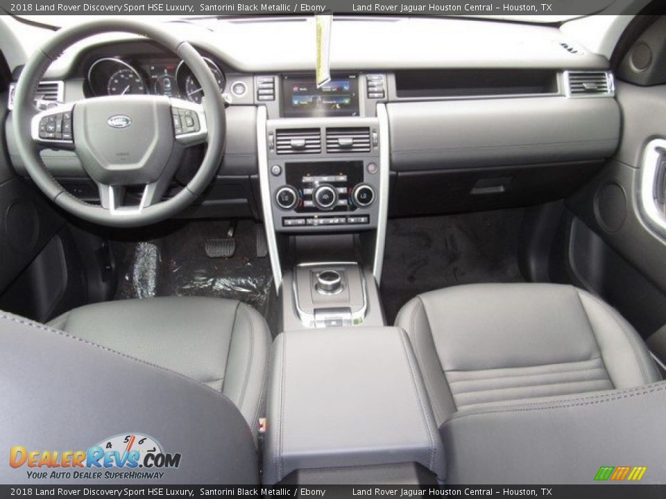 2018 Land Rover Discovery Sport HSE Luxury Santorini Black Metallic / Ebony Photo #4