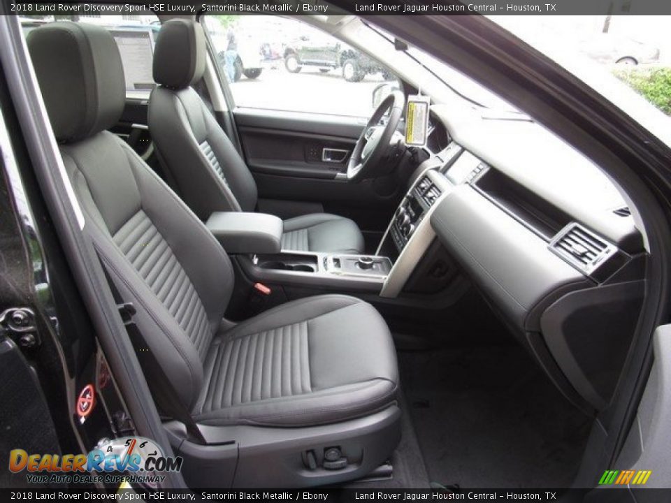 2018 Land Rover Discovery Sport HSE Luxury Santorini Black Metallic / Ebony Photo #5