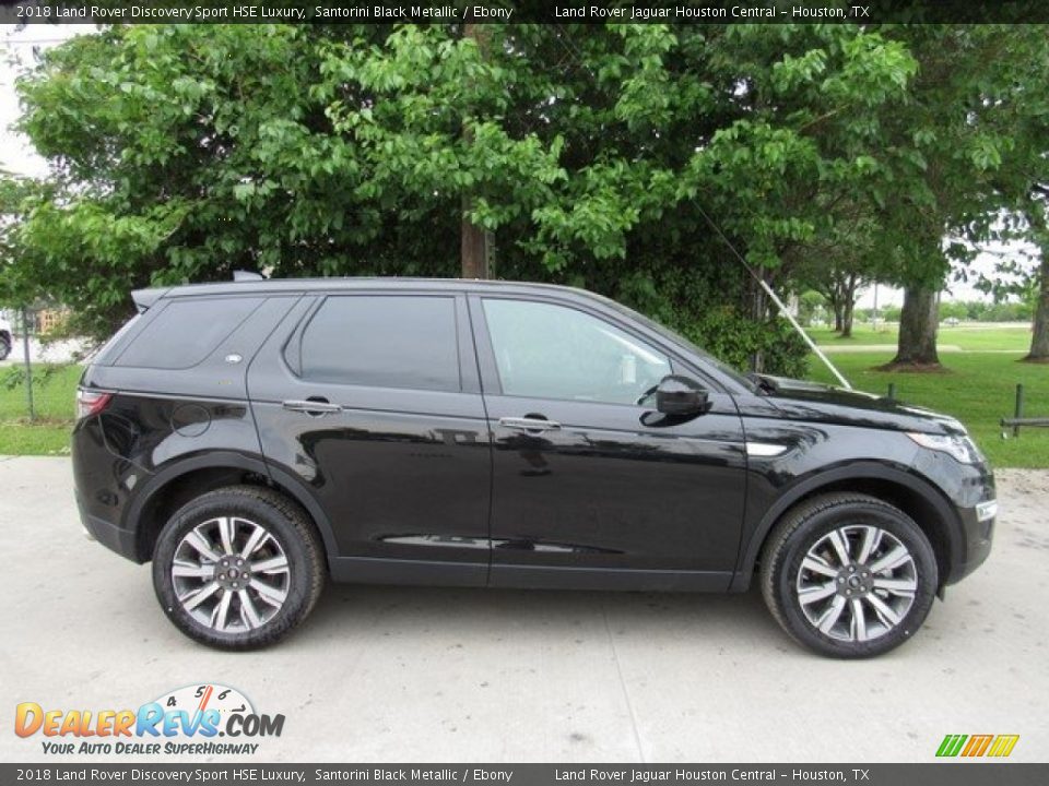 2018 Land Rover Discovery Sport HSE Luxury Santorini Black Metallic / Ebony Photo #6