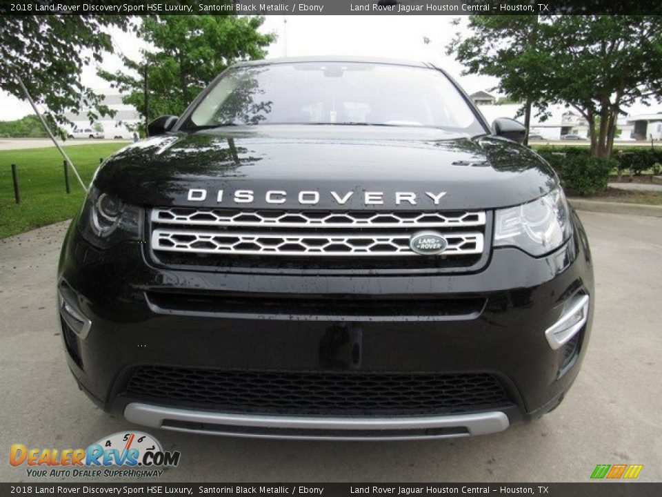 2018 Land Rover Discovery Sport HSE Luxury Santorini Black Metallic / Ebony Photo #9