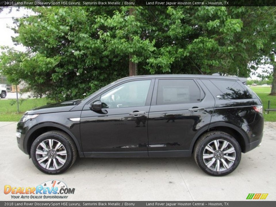 2018 Land Rover Discovery Sport HSE Luxury Santorini Black Metallic / Ebony Photo #11