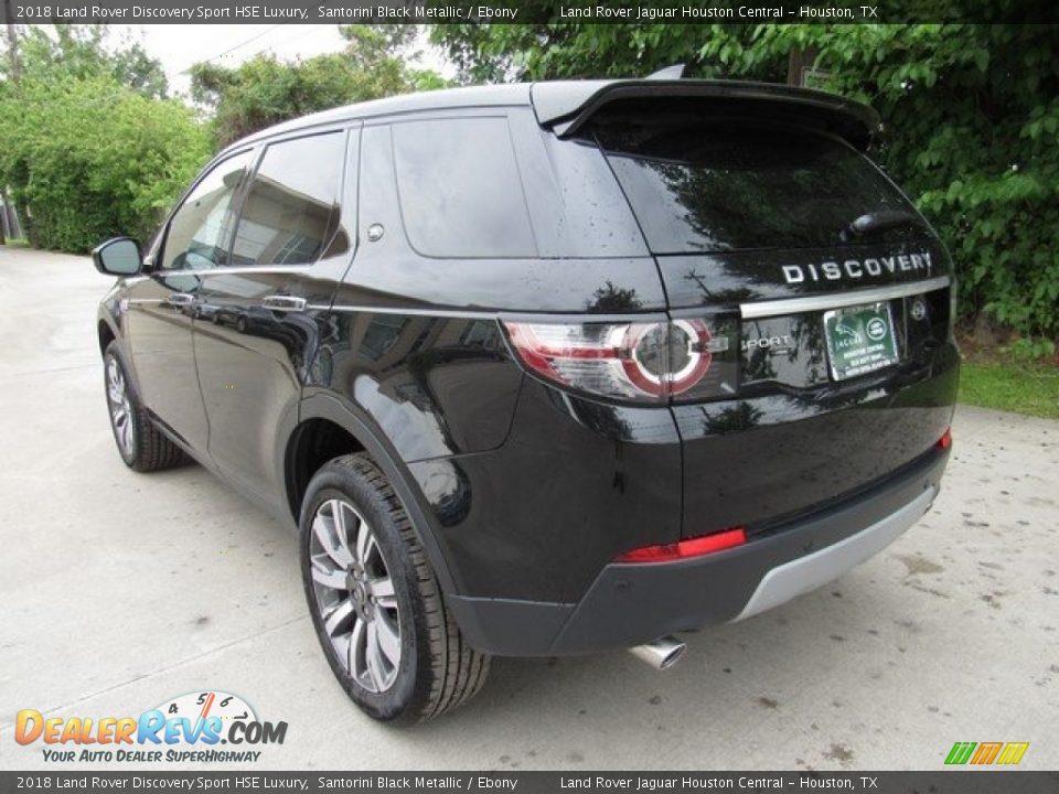 2018 Land Rover Discovery Sport HSE Luxury Santorini Black Metallic / Ebony Photo #12
