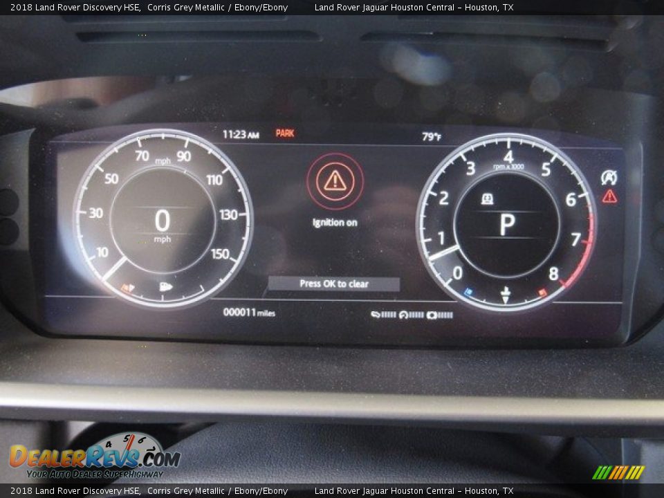 2018 Land Rover Discovery HSE Corris Grey Metallic / Ebony/Ebony Photo #31