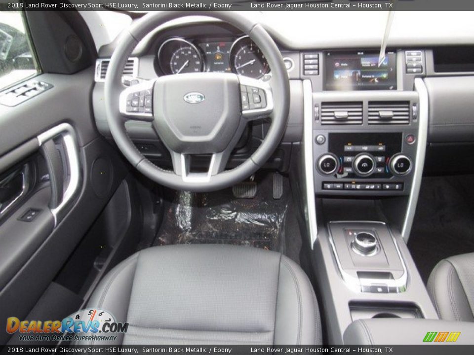 2018 Land Rover Discovery Sport HSE Luxury Santorini Black Metallic / Ebony Photo #14