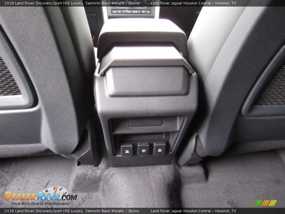 2018 Land Rover Discovery Sport HSE Luxury Santorini Black Metallic / Ebony Photo #16