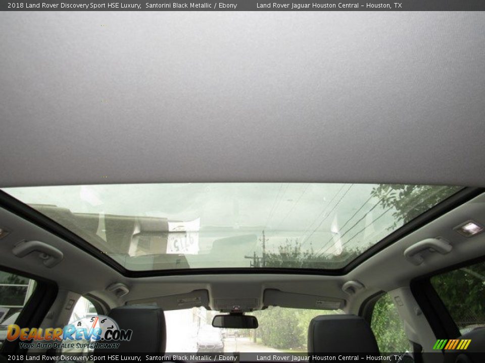 2018 Land Rover Discovery Sport HSE Luxury Santorini Black Metallic / Ebony Photo #18