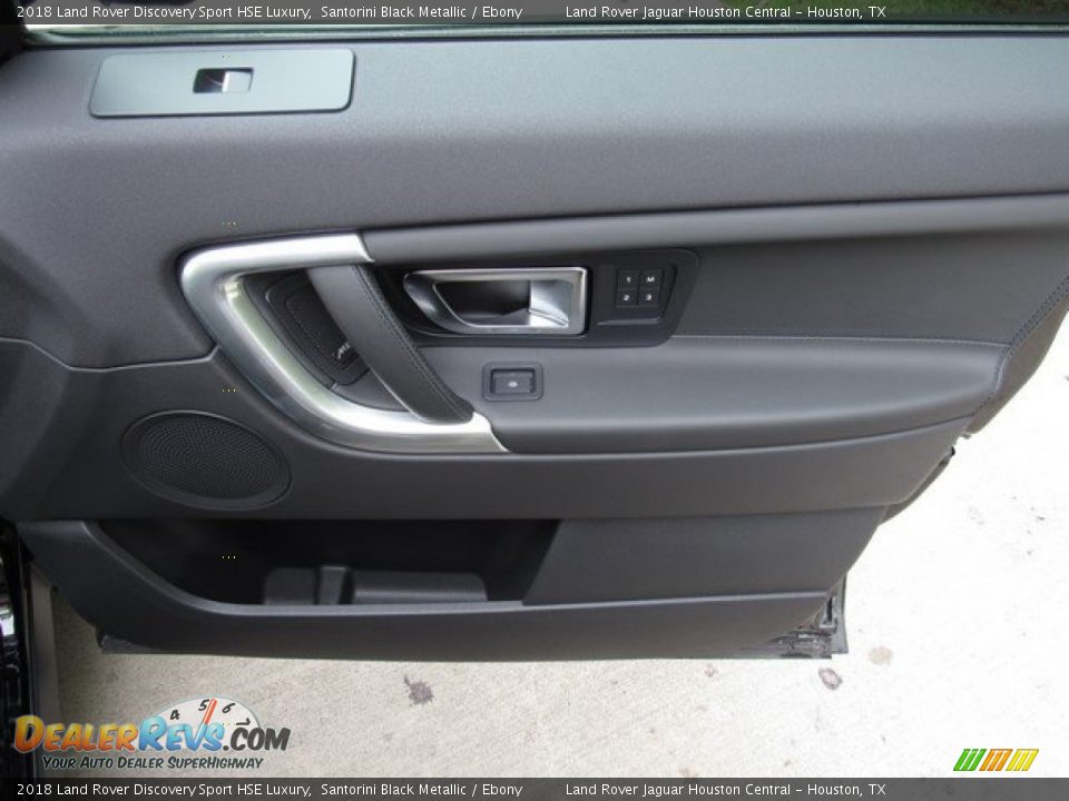 2018 Land Rover Discovery Sport HSE Luxury Santorini Black Metallic / Ebony Photo #21