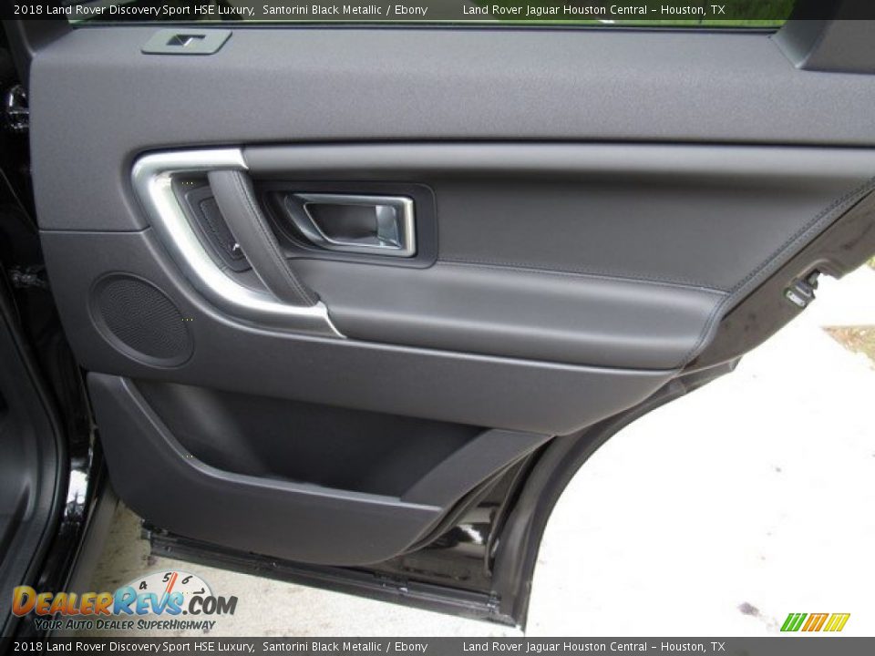2018 Land Rover Discovery Sport HSE Luxury Santorini Black Metallic / Ebony Photo #23