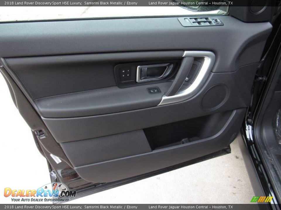 2018 Land Rover Discovery Sport HSE Luxury Santorini Black Metallic / Ebony Photo #25