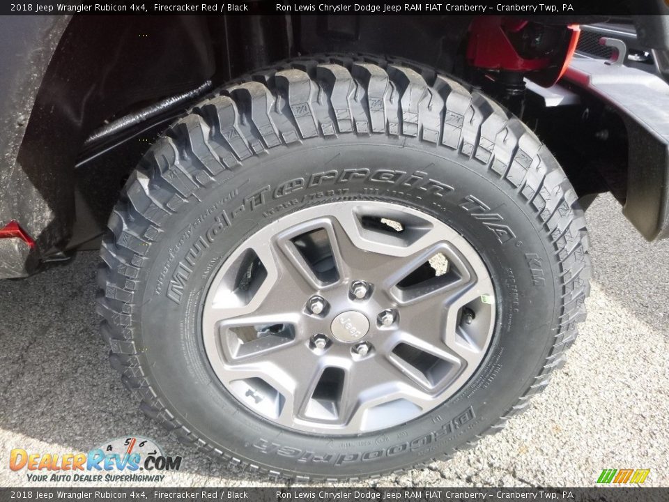 2018 Jeep Wrangler Rubicon 4x4 Firecracker Red / Black Photo #9