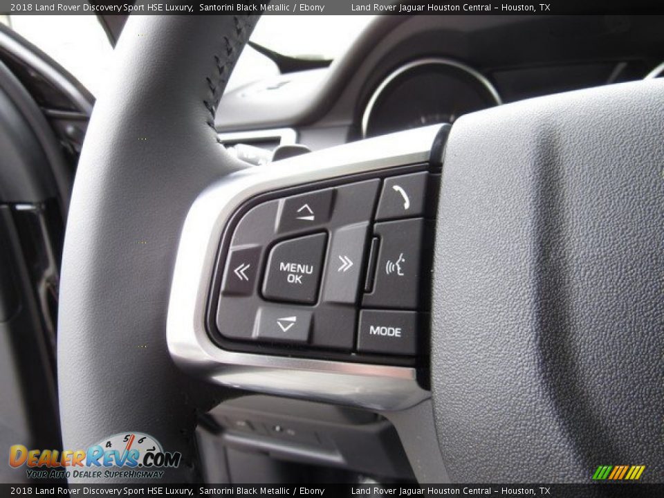 2018 Land Rover Discovery Sport HSE Luxury Santorini Black Metallic / Ebony Photo #30