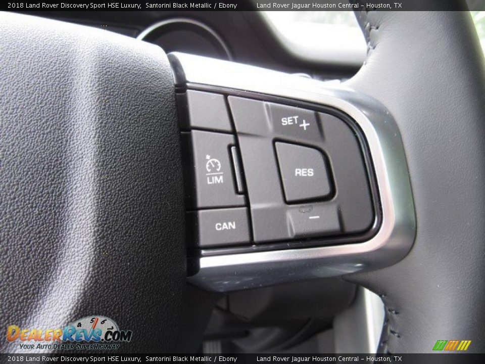 2018 Land Rover Discovery Sport HSE Luxury Santorini Black Metallic / Ebony Photo #31
