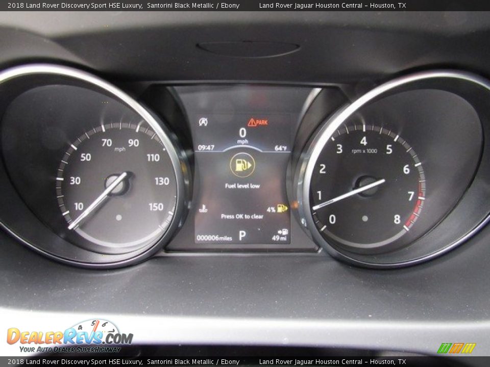 2018 Land Rover Discovery Sport HSE Luxury Santorini Black Metallic / Ebony Photo #32