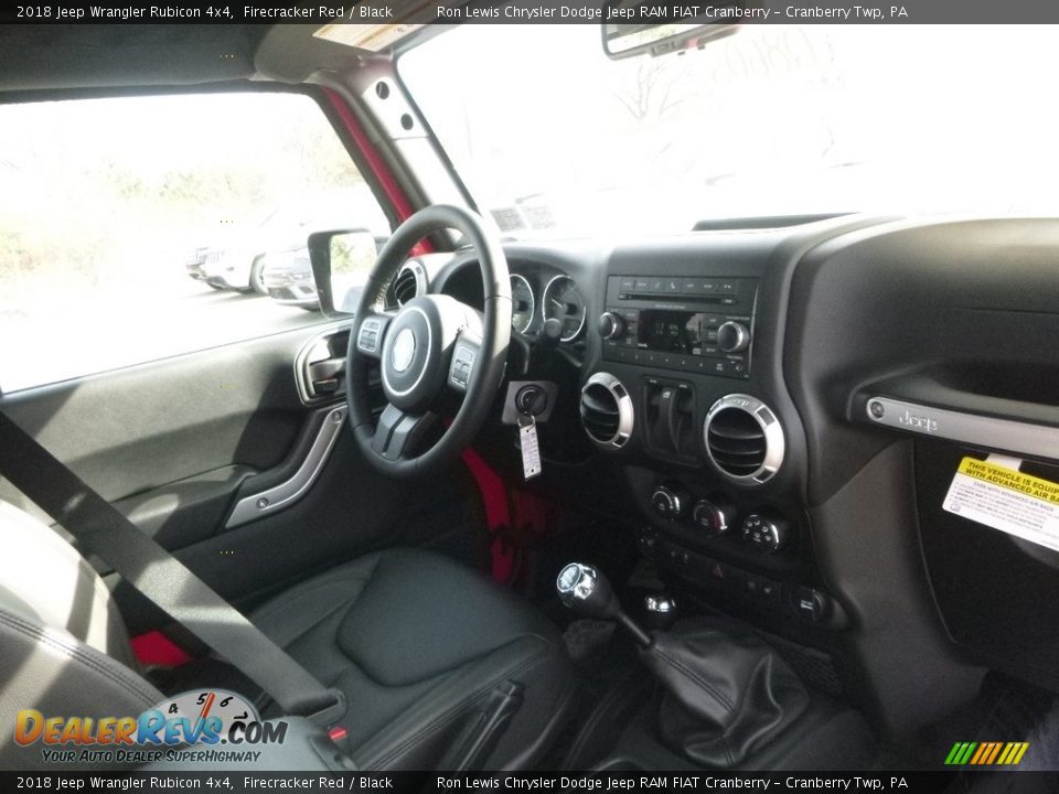 2018 Jeep Wrangler Rubicon 4x4 Firecracker Red / Black Photo #11