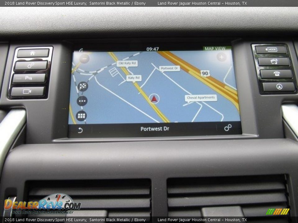2018 Land Rover Discovery Sport HSE Luxury Santorini Black Metallic / Ebony Photo #34