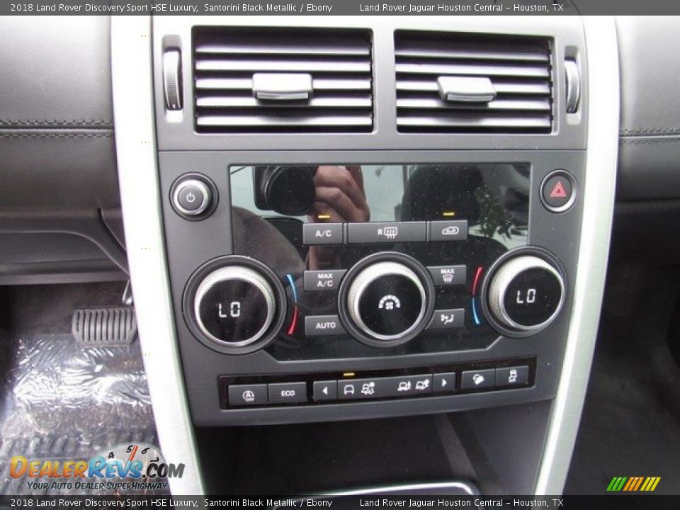 2018 Land Rover Discovery Sport HSE Luxury Santorini Black Metallic / Ebony Photo #36