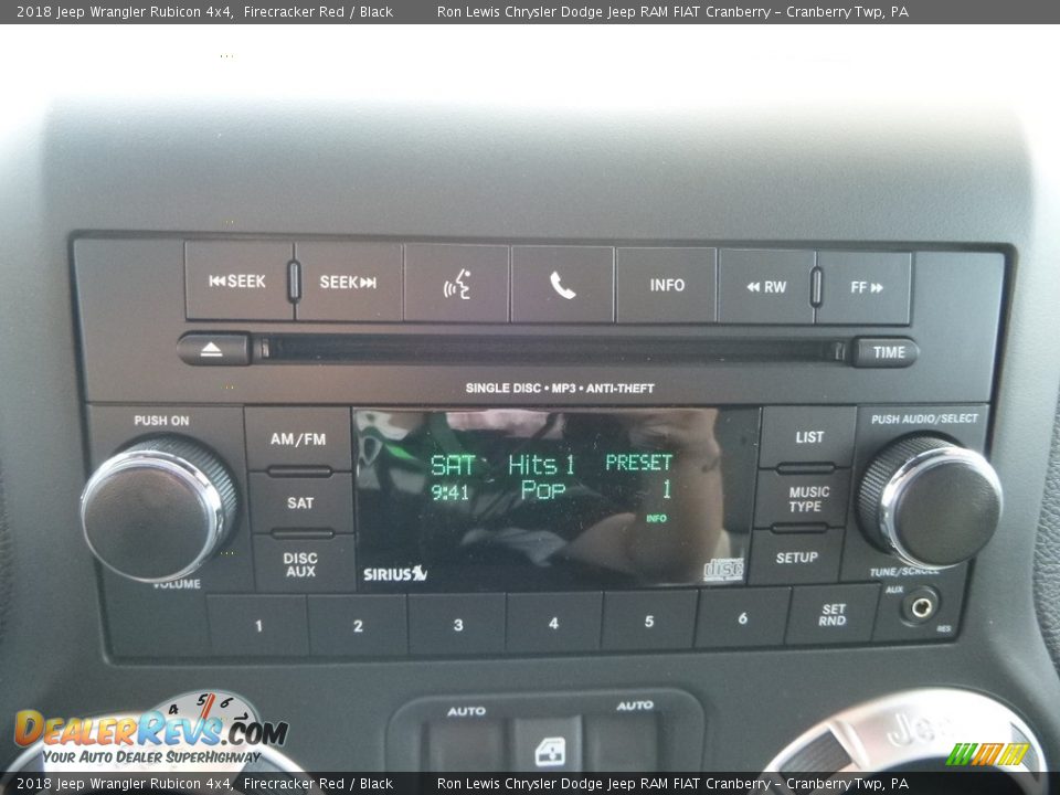 2018 Jeep Wrangler Rubicon 4x4 Firecracker Red / Black Photo #17