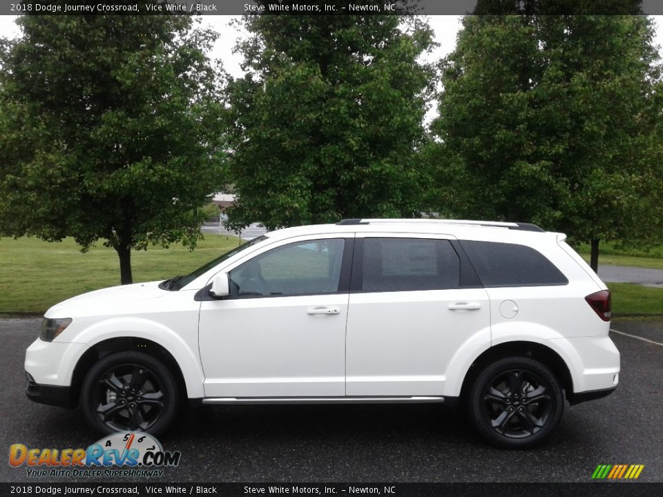 2018 Dodge Journey Crossroad Vice White / Black Photo #1