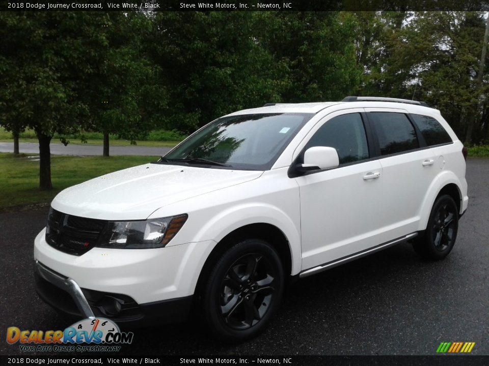 2018 Dodge Journey Crossroad Vice White / Black Photo #2