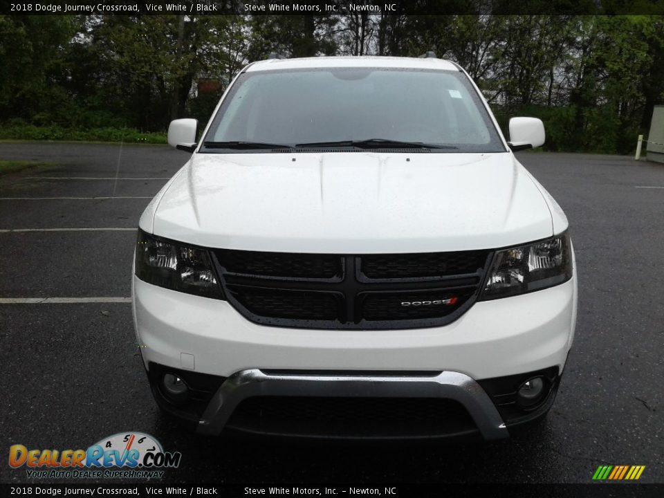 2018 Dodge Journey Crossroad Vice White / Black Photo #3