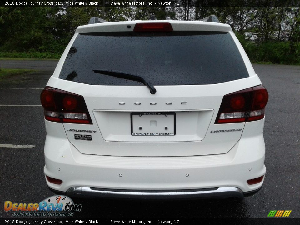 2018 Dodge Journey Crossroad Vice White / Black Photo #7