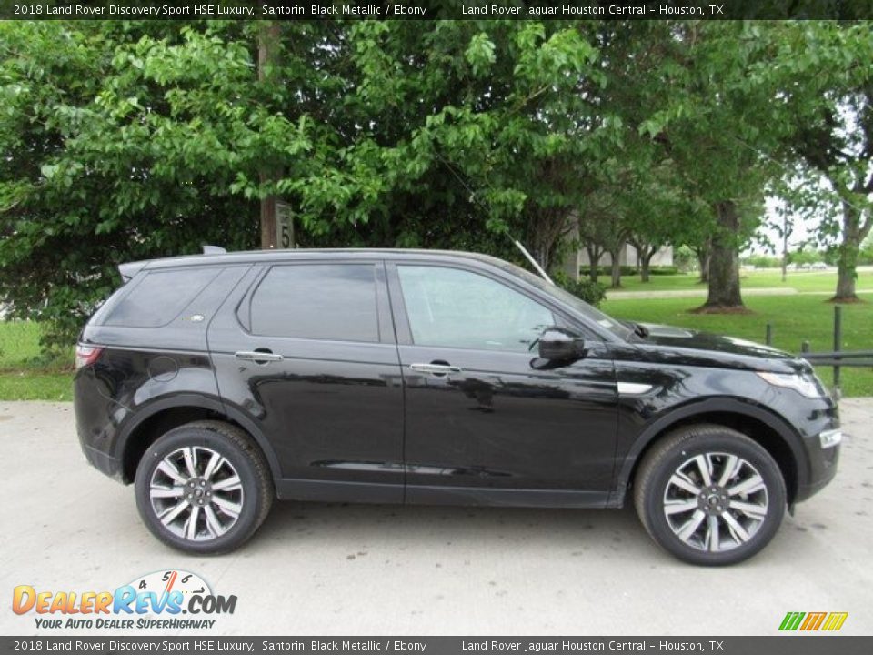 Santorini Black Metallic 2018 Land Rover Discovery Sport HSE Luxury Photo #6