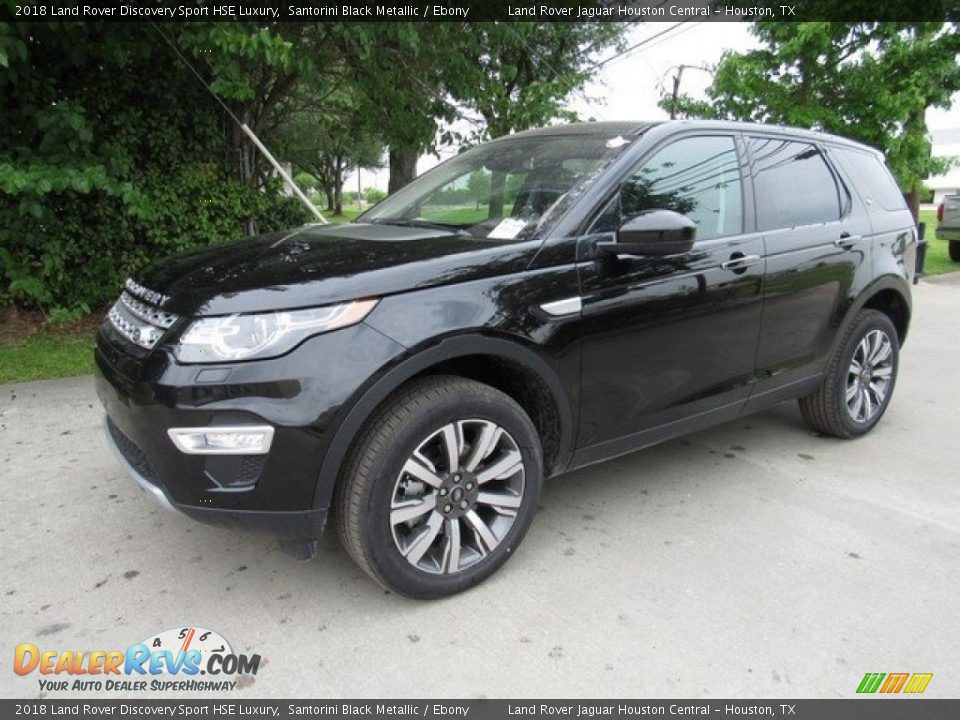 2018 Land Rover Discovery Sport HSE Luxury Santorini Black Metallic / Ebony Photo #10